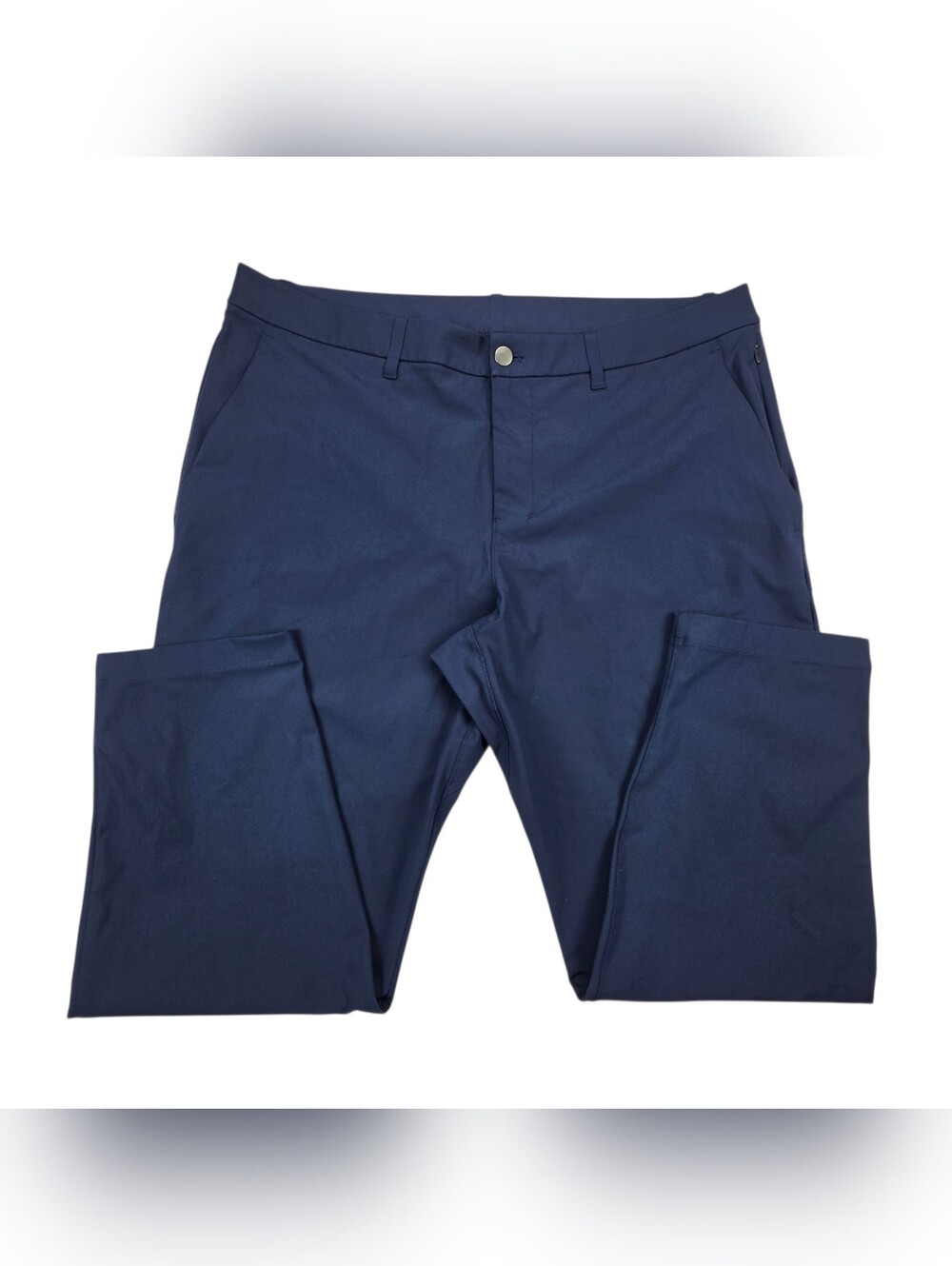 Lululemon Pants Mens 38 Blue ABC Slim Fit Trouser Performance Warpstreme M5AQYS